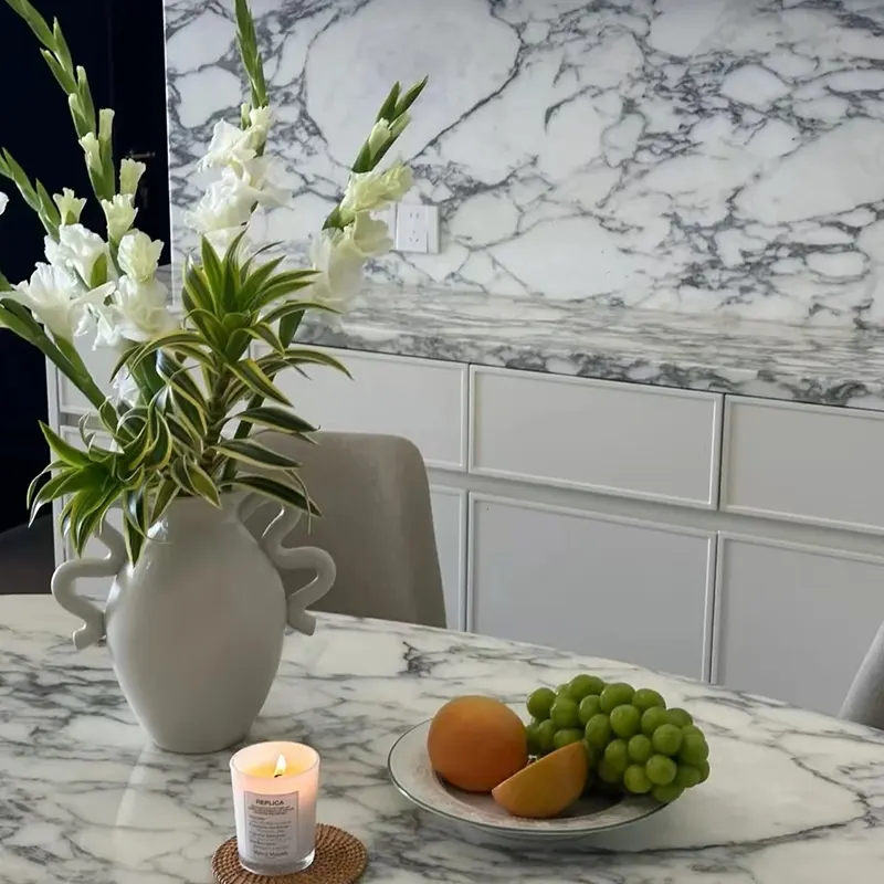 แผ่นหินอ่อน Arabescato Carrara