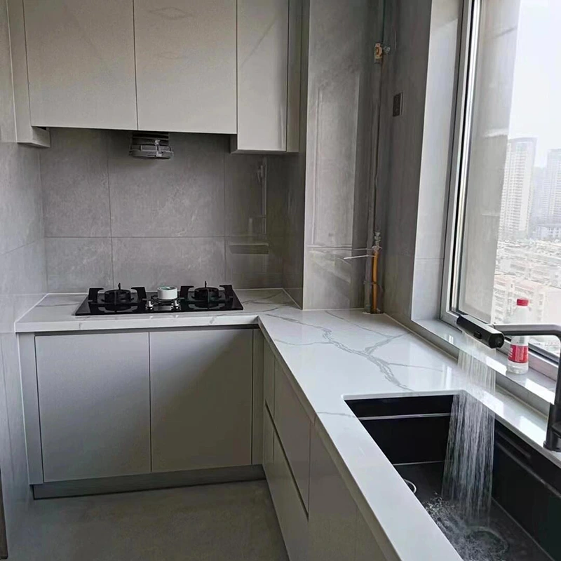 เคาน์เตอร์ Calacatta White Quartz