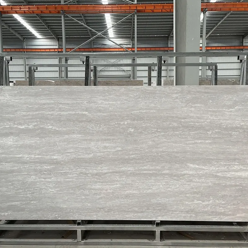 แผ่นหินที่เผาผลาญ Travertine
