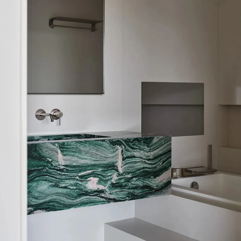 แผ่นพื้นสีเขียว Lapponia quartzite